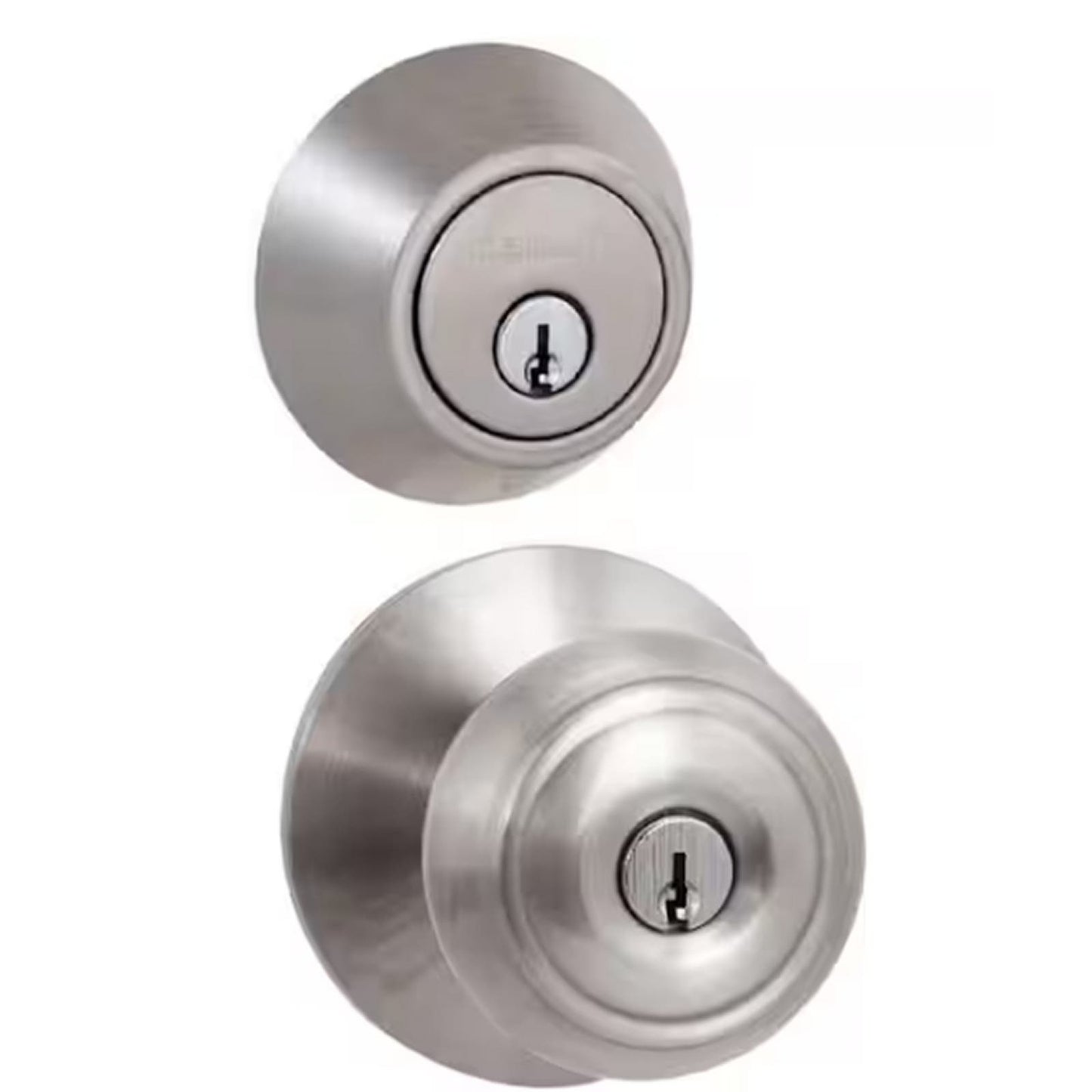 Defiant Hartford Satin Nickel Combo Pack with Double Cylinder Deadbolt, NIP