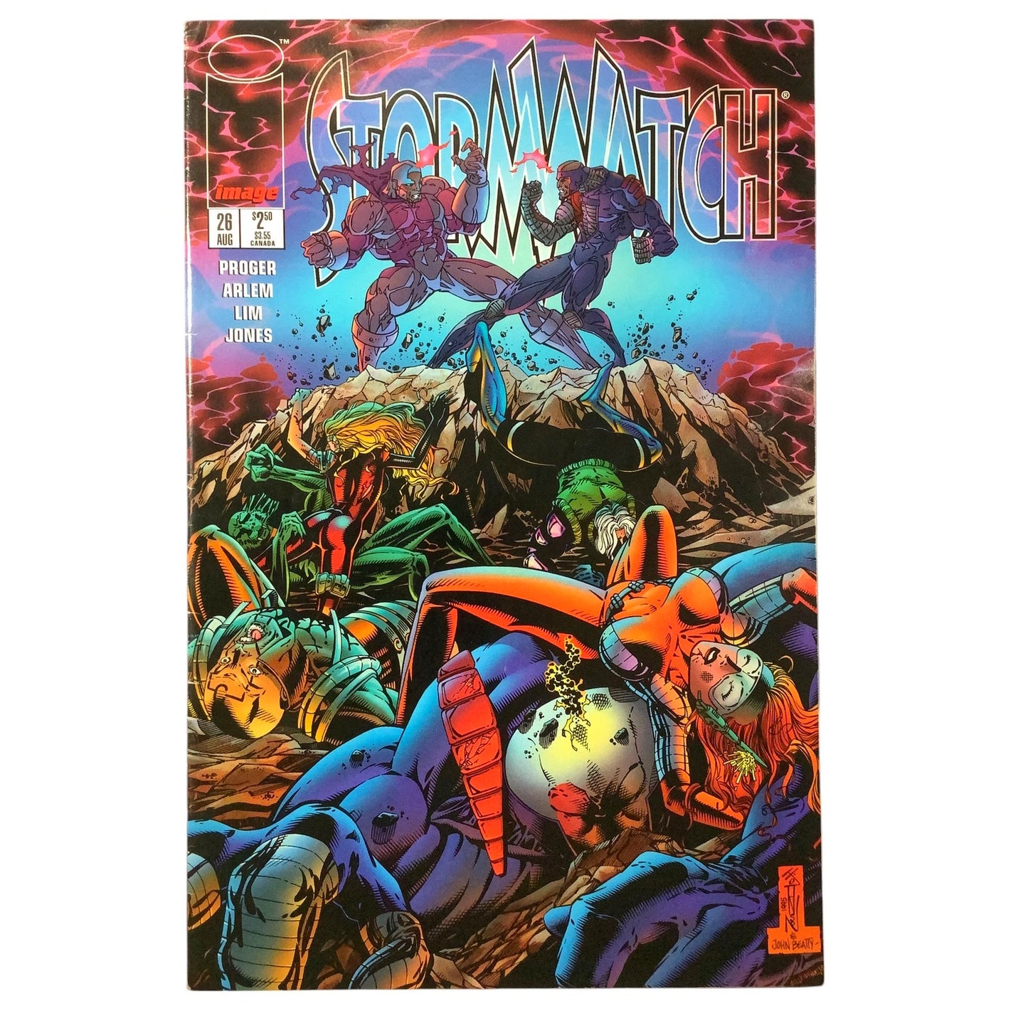 Stormwatch #26, Aug 1995, NM 9.4, Image Comics