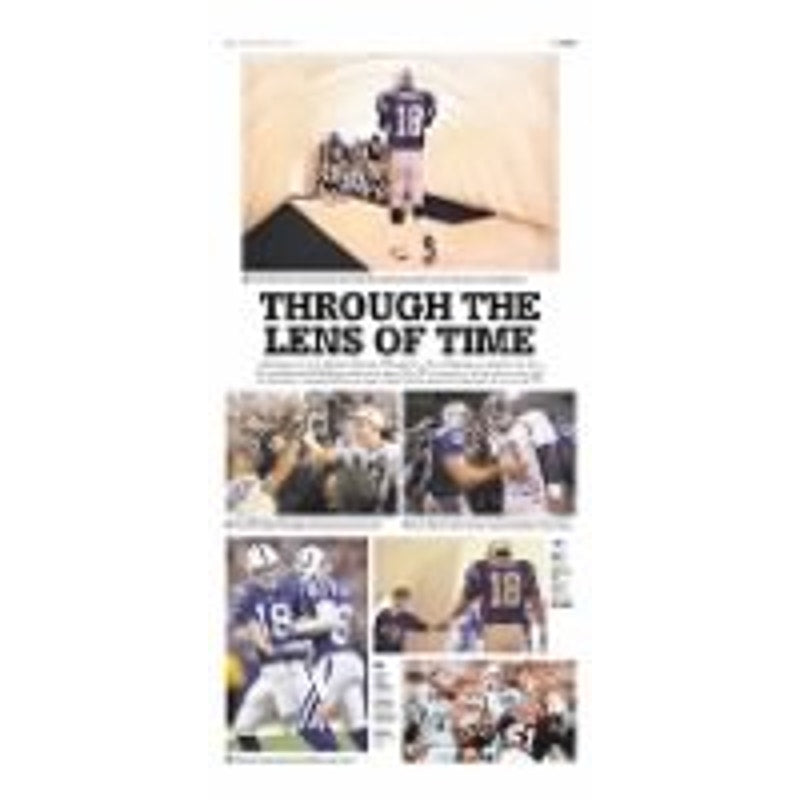 Rare; Indianapolis Star 3-13-16 Collector's Edition - Peyton Manning Retirement