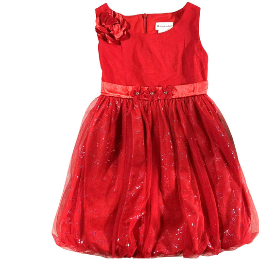 American Girl, Sparkling Twinkle Party Dress, Red, Size 8 , NWT