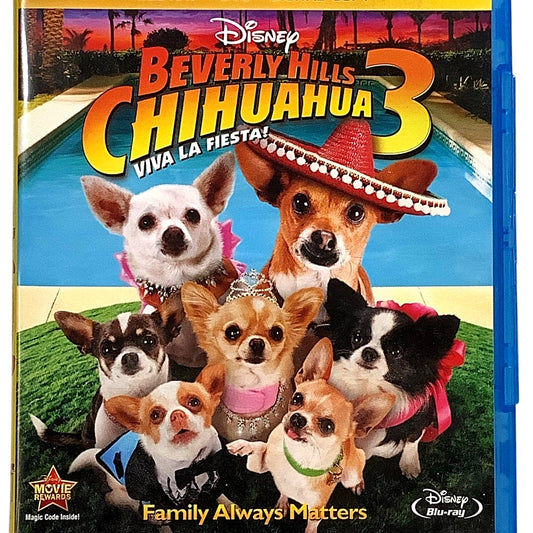 Beverly Hills Chihuahua 3 (2012 DVD) 142 Minutes of Family Viewing Time