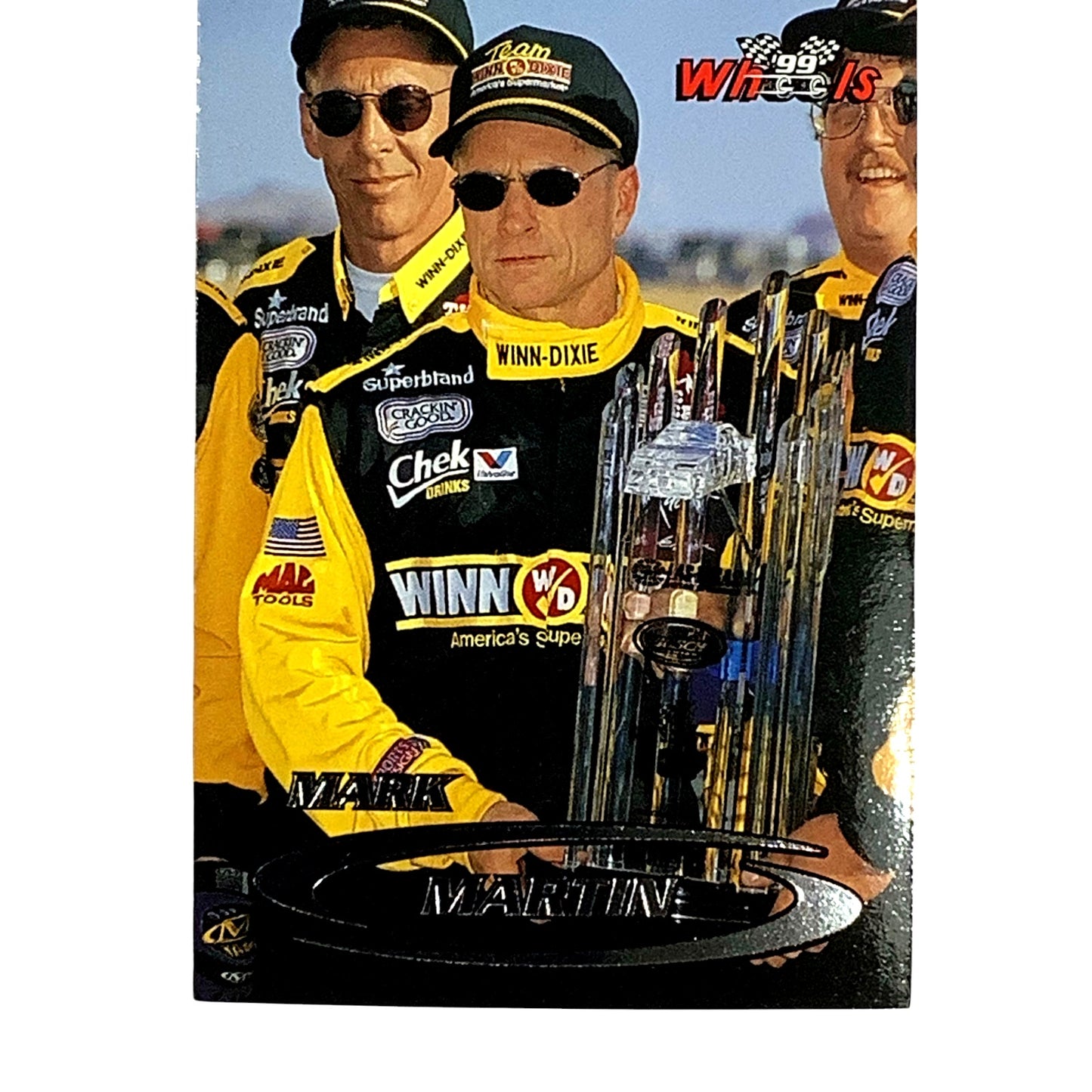 Mark Martin, Sponsor: Winn Dixie, Card 48 1999 Wheels NASCAR Winston Cup, NM+