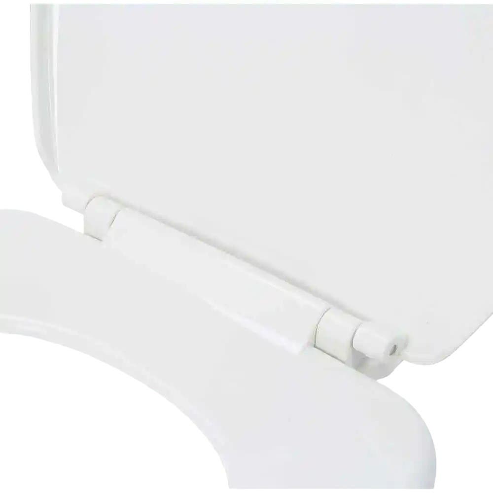 Round Closed Front Plastic Replacement Toilet Seat In White Eco-Friendly Product