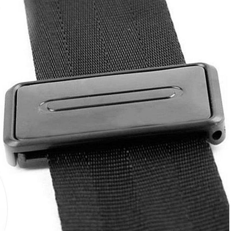 Car Seat Belt Adjuster, Seatbelt Clips, Comfortable, Safe Experience -2PCS Black