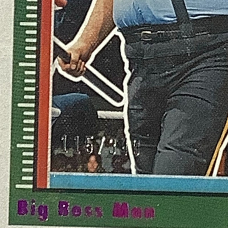 Limited #115/349 Big Boss Man Card 162, 2023 Panini -Chronicles Classics WWE NM+