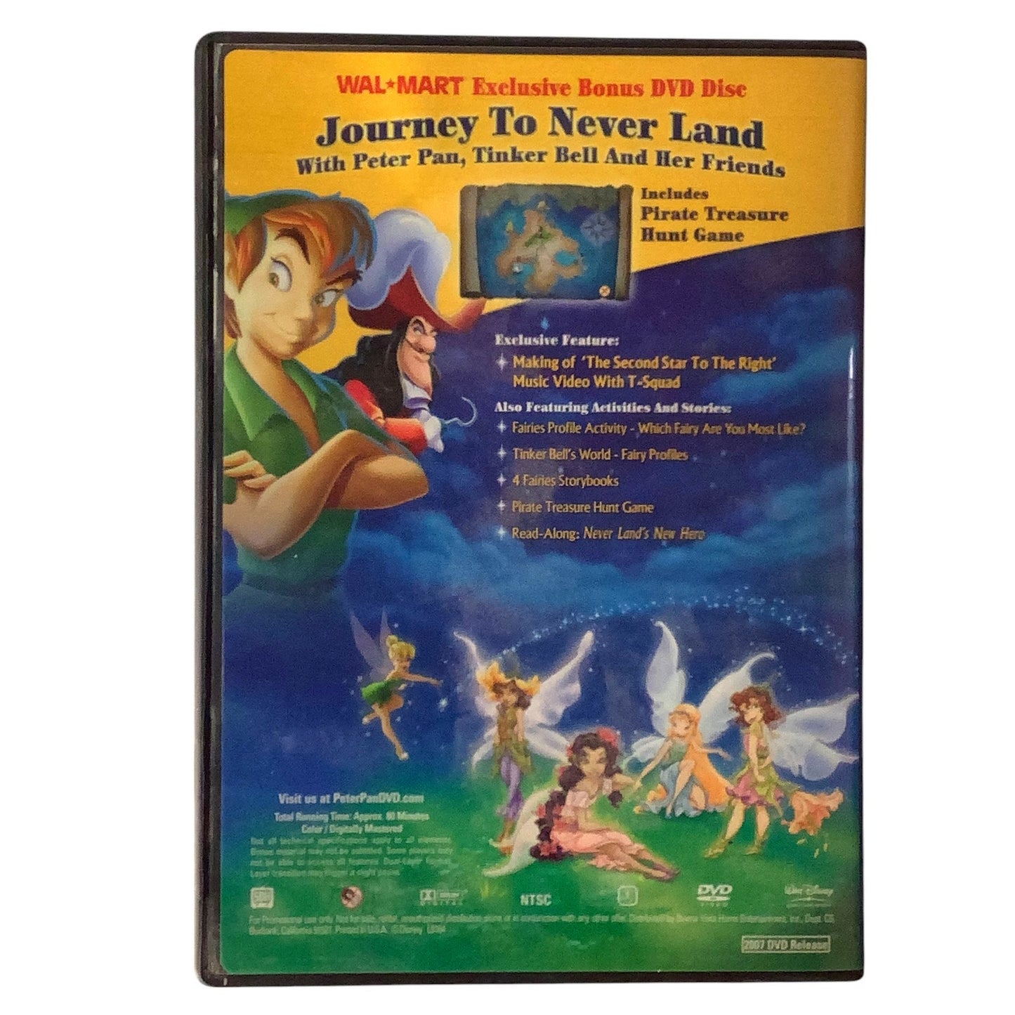 Journey To Never Land With Peter Pan, Tinker Bell And Her Friends