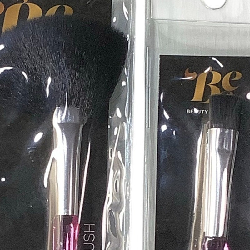 3-PK Beauty Essentials Makeup Brushes- Highlighting, Eyeliner, & Spoolie Brushes