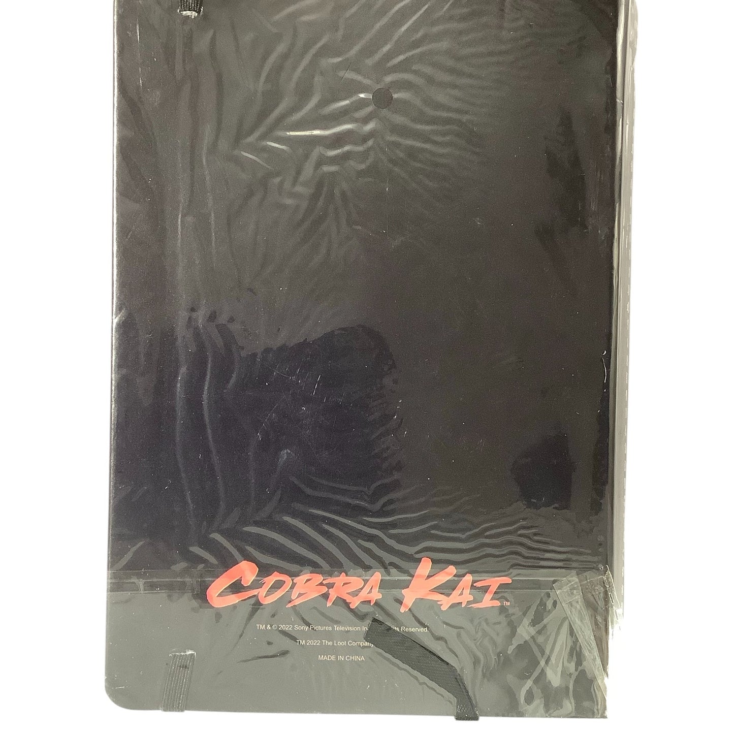 Cobra Kai Journal Notebook by Loot Crate 8-3/8" x 5-5/8" With 6-Sticker Sheet