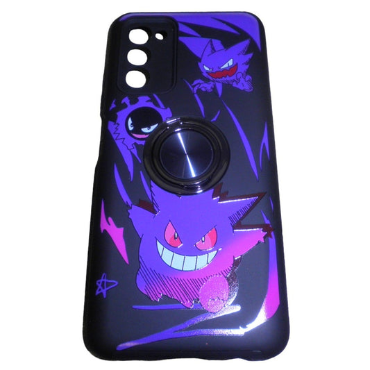A03S Pokemon Red-Eye Gengar Ghost Phone Case w/ Magnetic Back for Car Holder