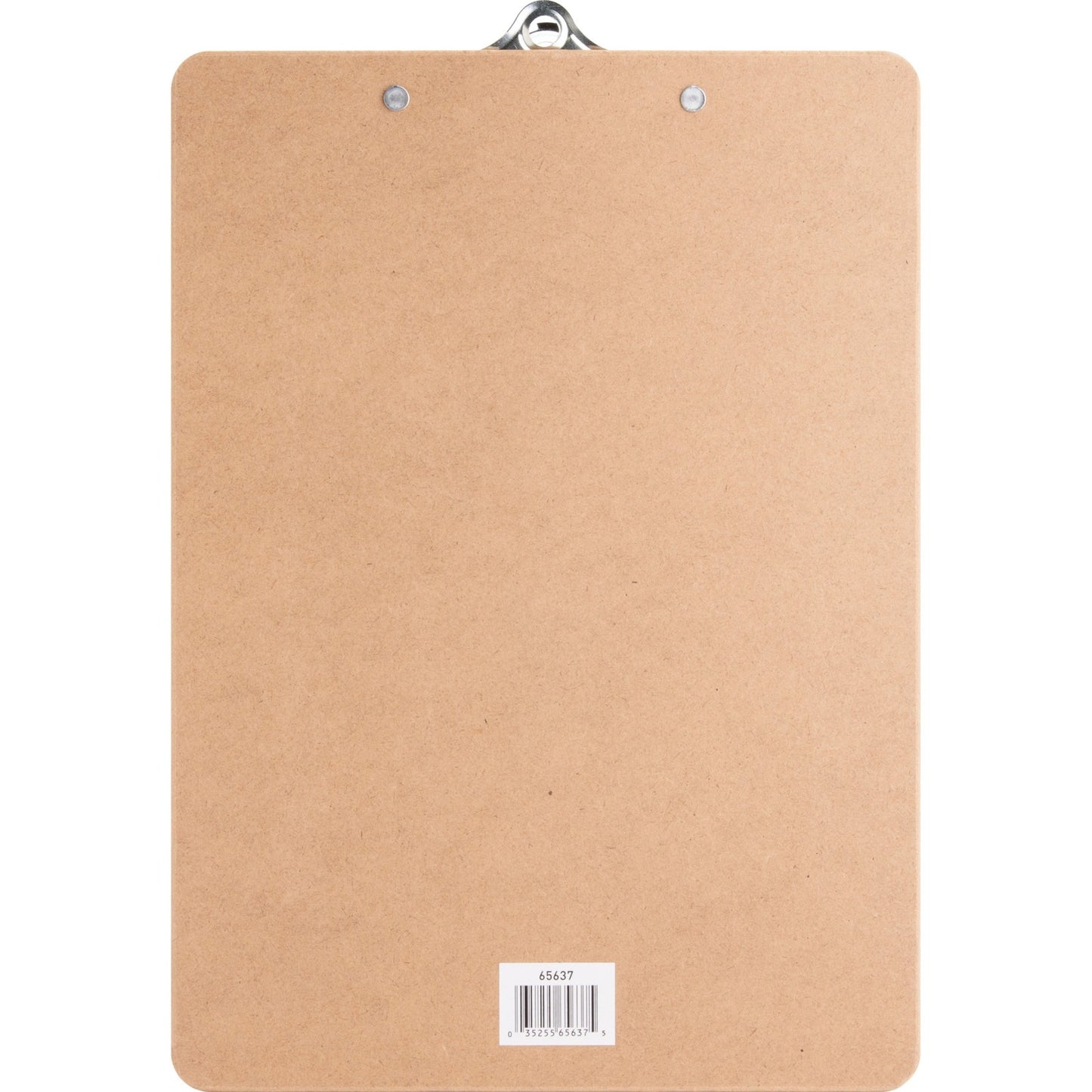 2 Count - Business Source Hardboard Clipboards 9" x 12 1/2" - Hardboard - Brown