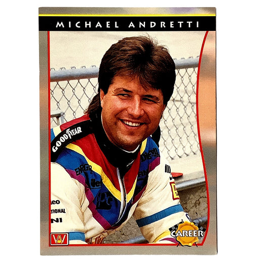 Indy Driver- Michael Andretti #2, 1992 Indy Car World Series, Card #79, NM