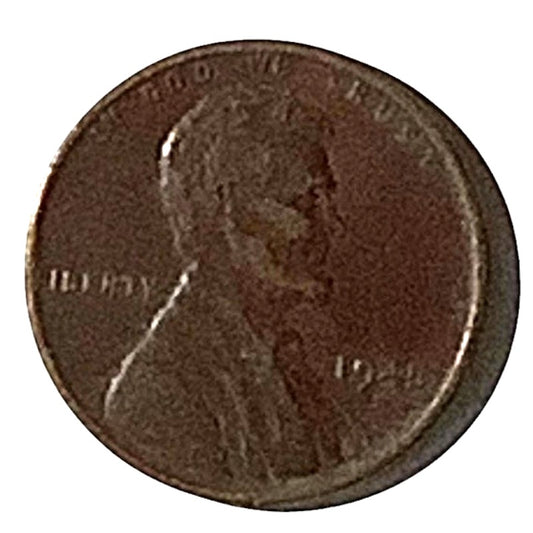 U.S. 1 cent, 1945 S - Wheat Ears Penny, Well-Circulated Vintage Coin