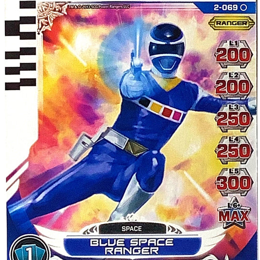 Blue Space Ranger, Card 2-069, Guardians of Justice Power Rangers 2013