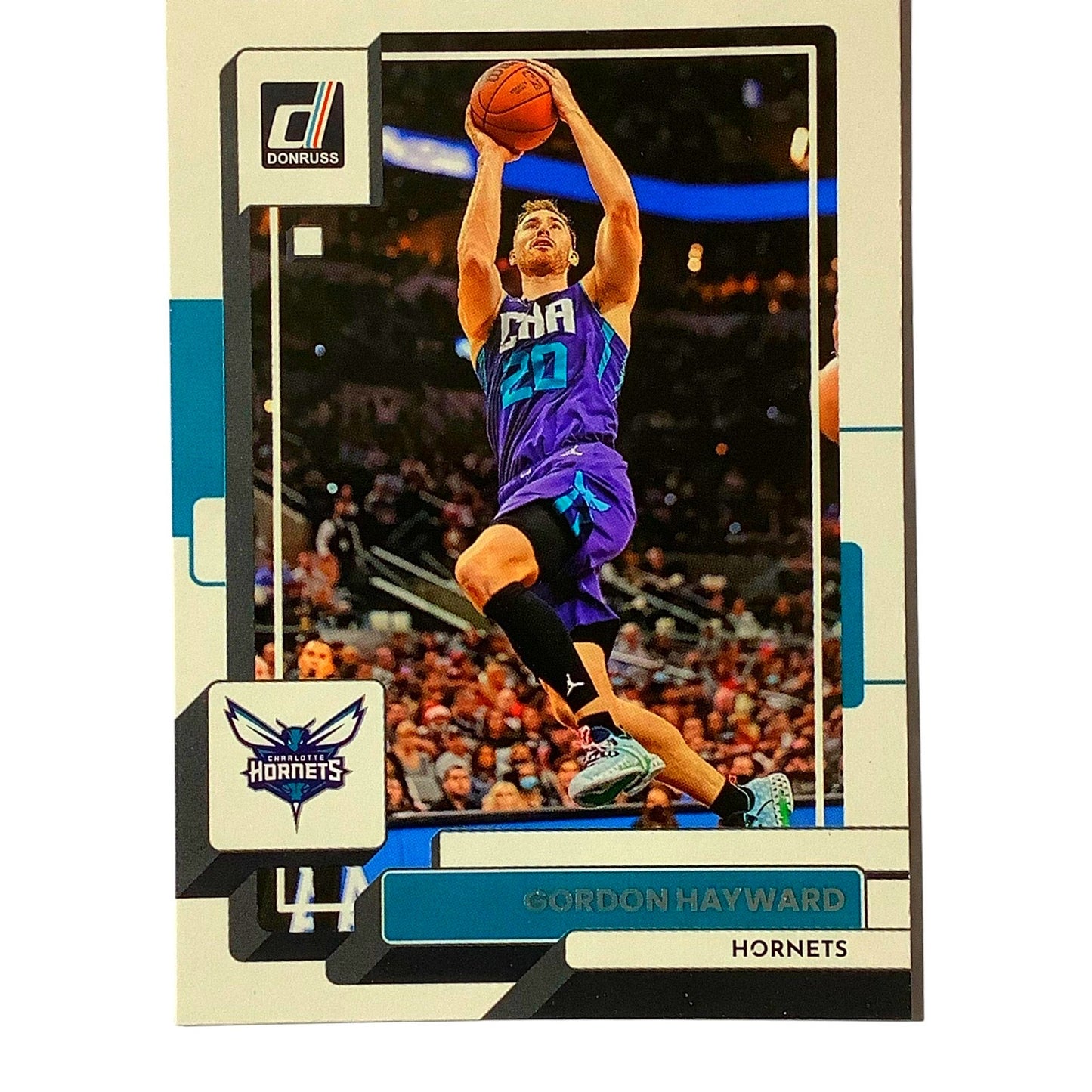 Gordon Hayward, Card #65, Charlotte Hornets, 2022-23 NBA Panini Donruss NM+