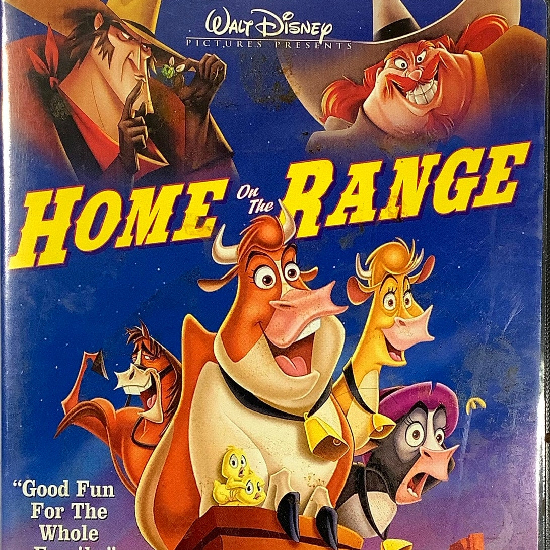 Walt Disney's Home On The Range (DVD 2004) 76 Minutes of Animation for Children