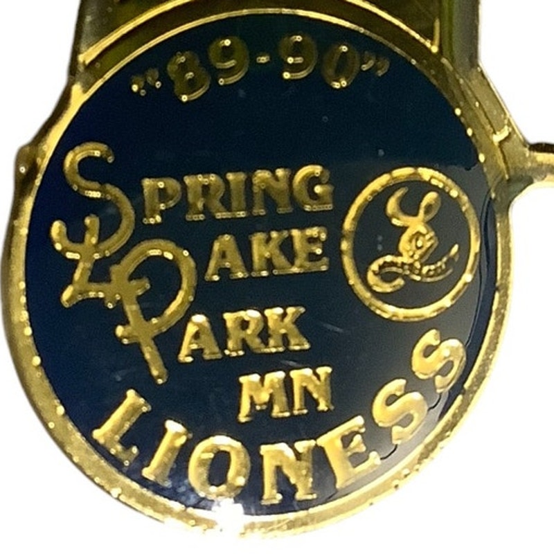 1990 Lions Club International,  Spring Lake Park Lioness Broach Pin