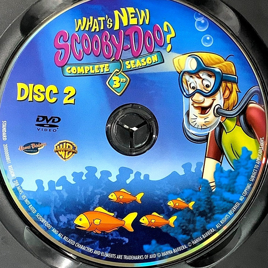 What's New Scooby-Doo?: Season 3 [DVD 2-Disc Set 2008] 288 Minutes of Animation