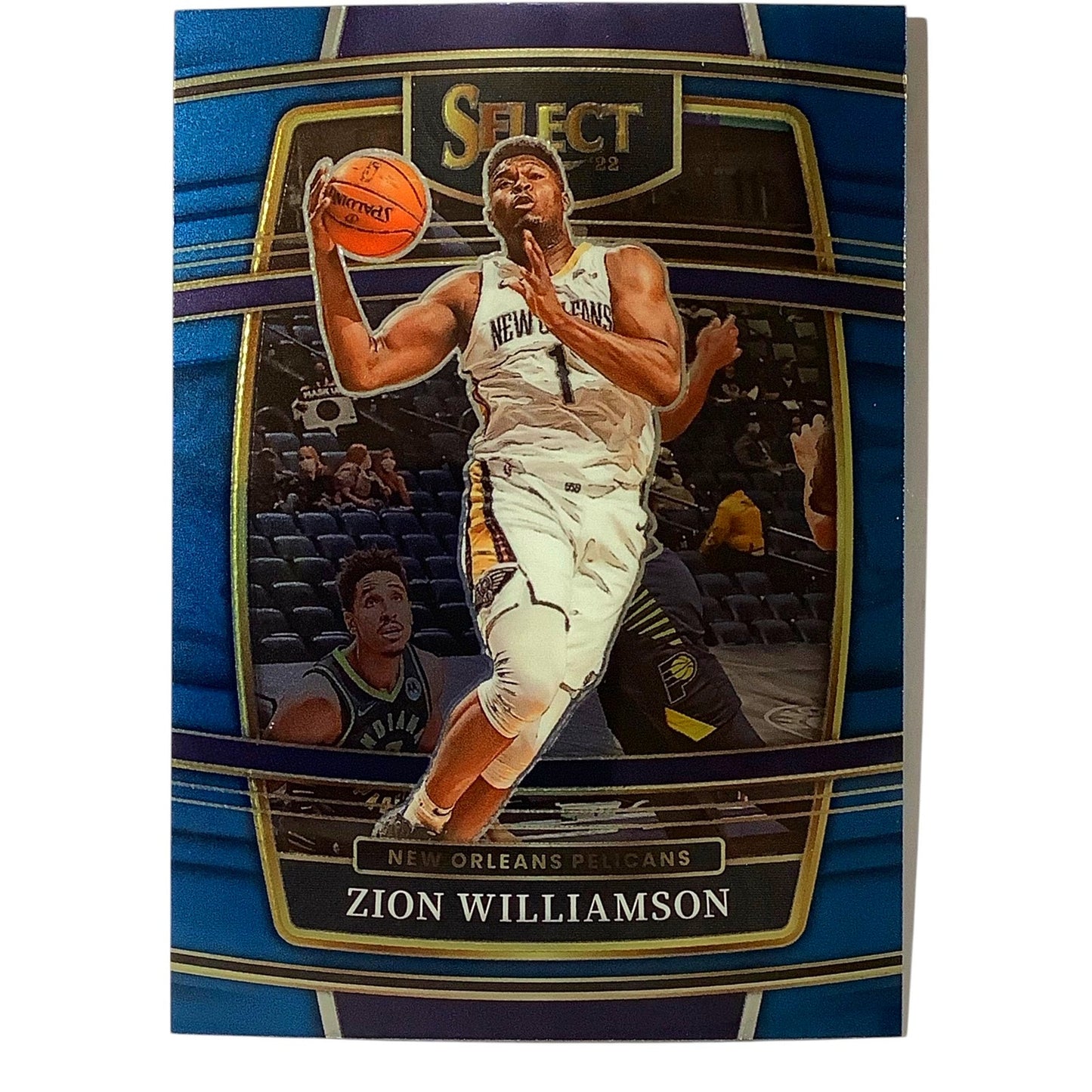 Zion Williamson, New Orleans Pelicans, Card #96, 2021-22 NBA Panini Select