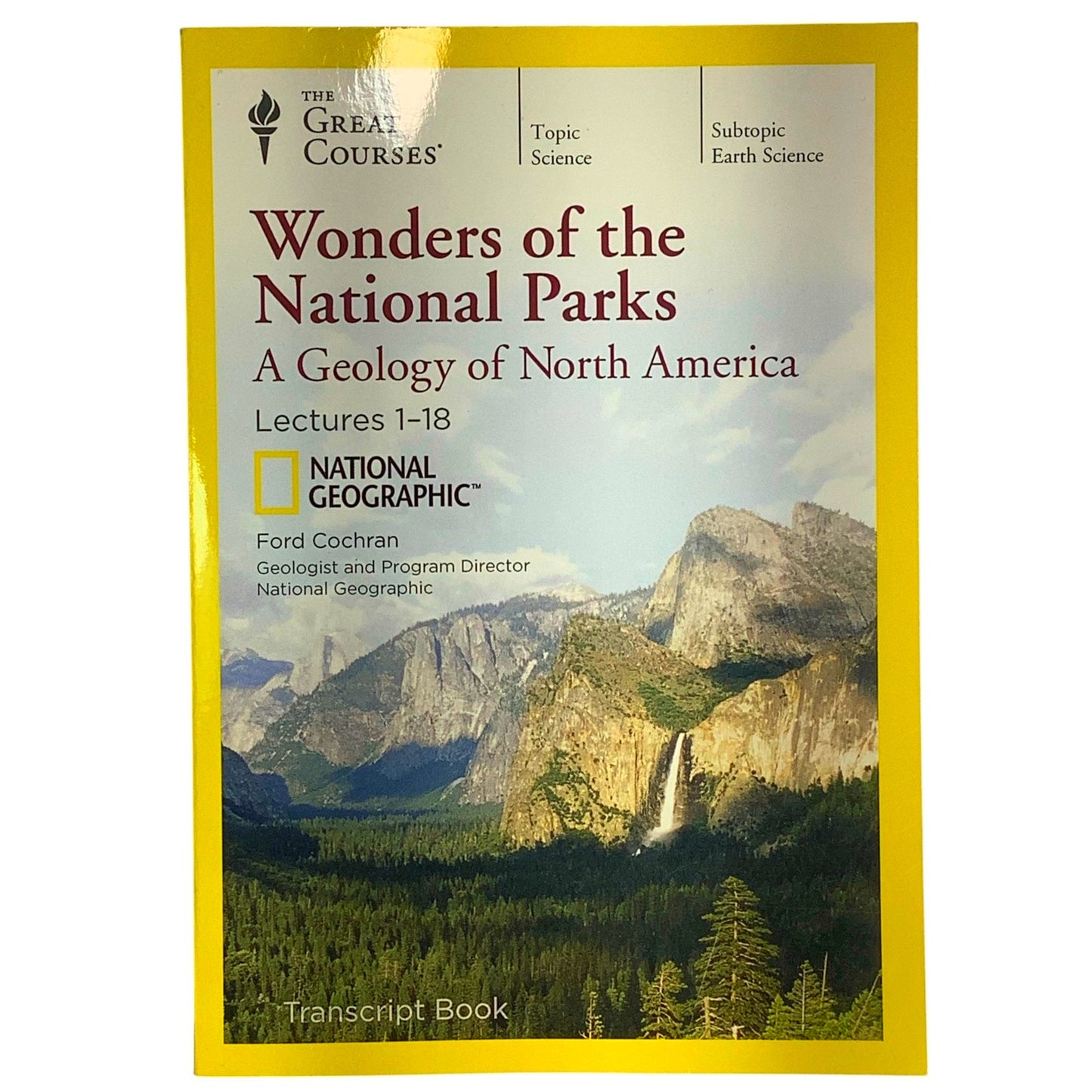 Nat. Geo. 3 Book Set- Wonders of the National Parks: A Geology of North America