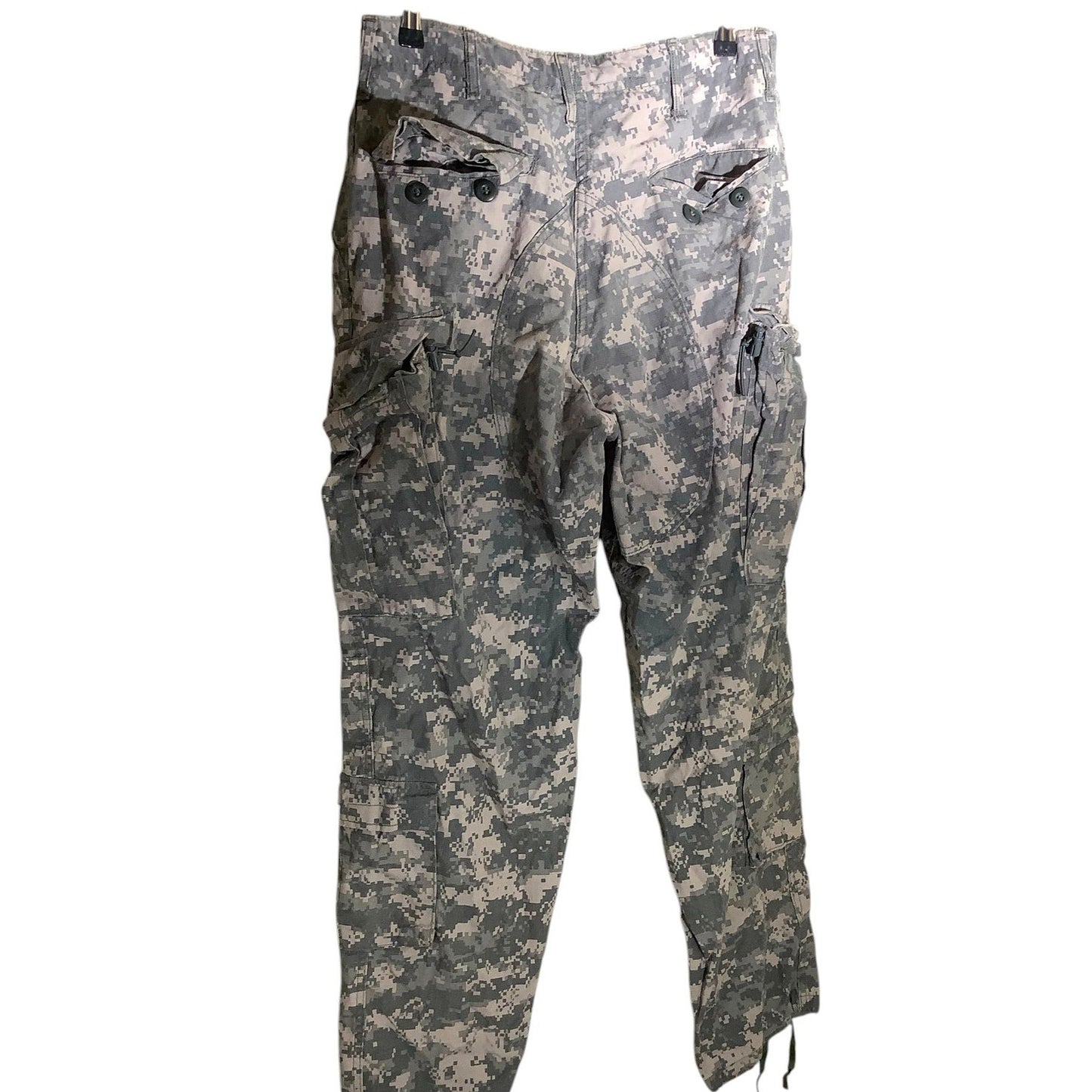 AIRCREW BATTLE DRESS UNIFORM RIPSTOP TROUSERS CAMOUFLAGE, SIZE: MEDIUM-LONG