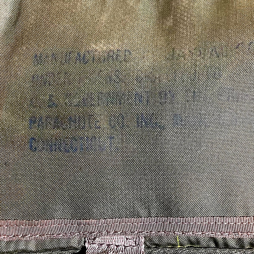 1966 Parachute Harness, No Parachute, Sold For Collectible Value, Not for Use