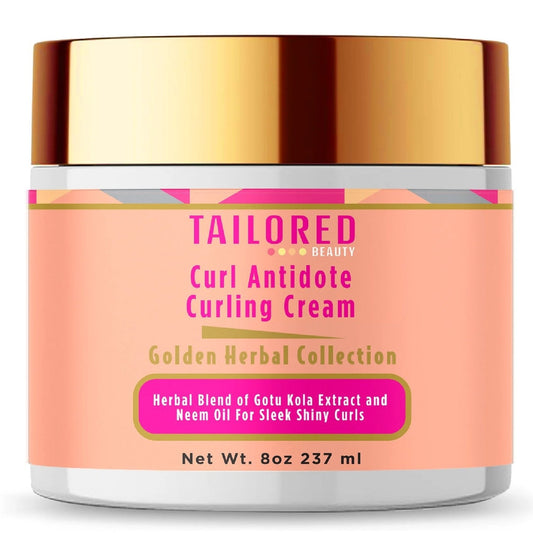 Tailored Beauty Curl Antidote Moisturizing Hair Styling Cream, 8 oz., Female