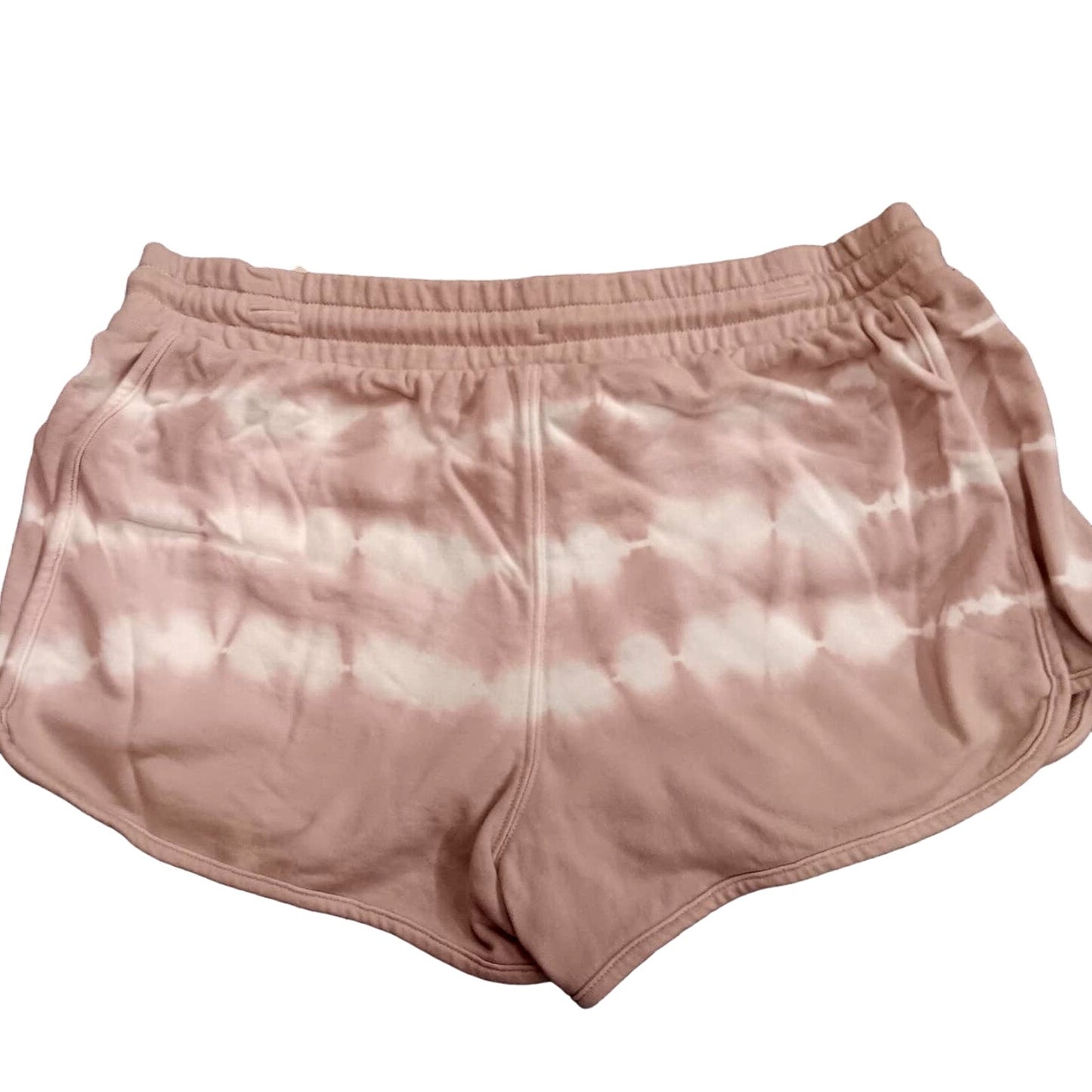 Universal Thread Women's Mid-Rise French Terry Pull-On Shorts - LRG, Tie Dye Tan