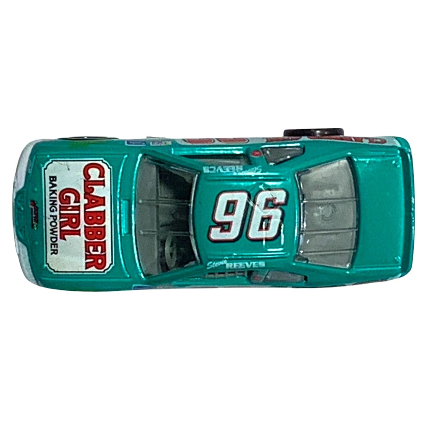 Stevie Reeves #96 Clabber Girl, NASCAR 1:64 Die Cast Car, 1996 Racing Champions