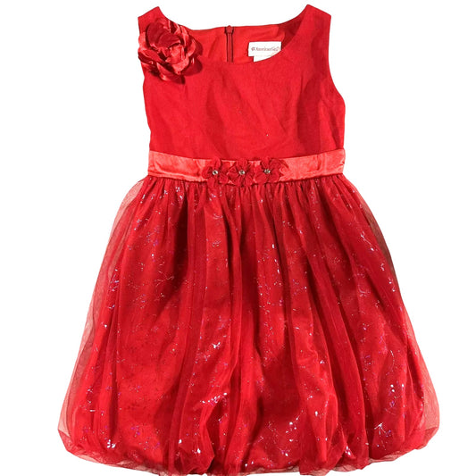 American Girl, Sparkling Twinkle Party Dress, Red, Size 6 , NWT