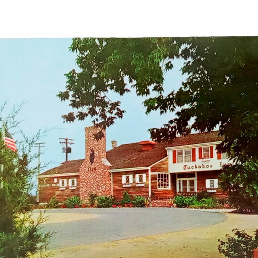 Marmora, NJ, Tuckahoe Inn, Outside View, 3.5 x 5.5  Vintage Postcard