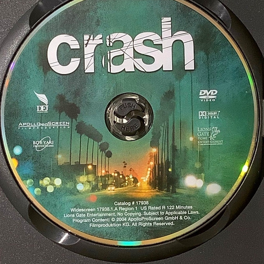 Crash (DVD 2004) 122 Minutes of "R" Action and Suspense