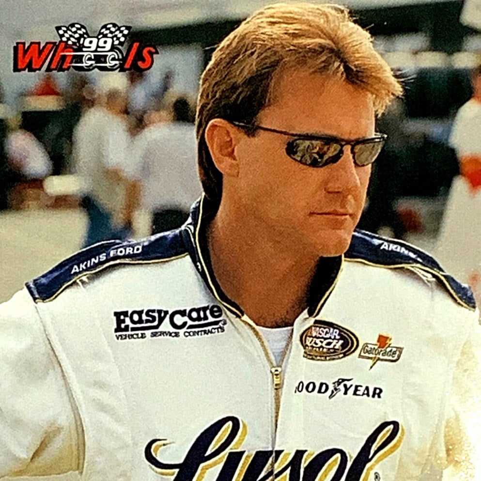 Elton Sawyer, Sponsor: Lysol, Card 50 1999 Wheels NASCAR Winston Cup, NM+