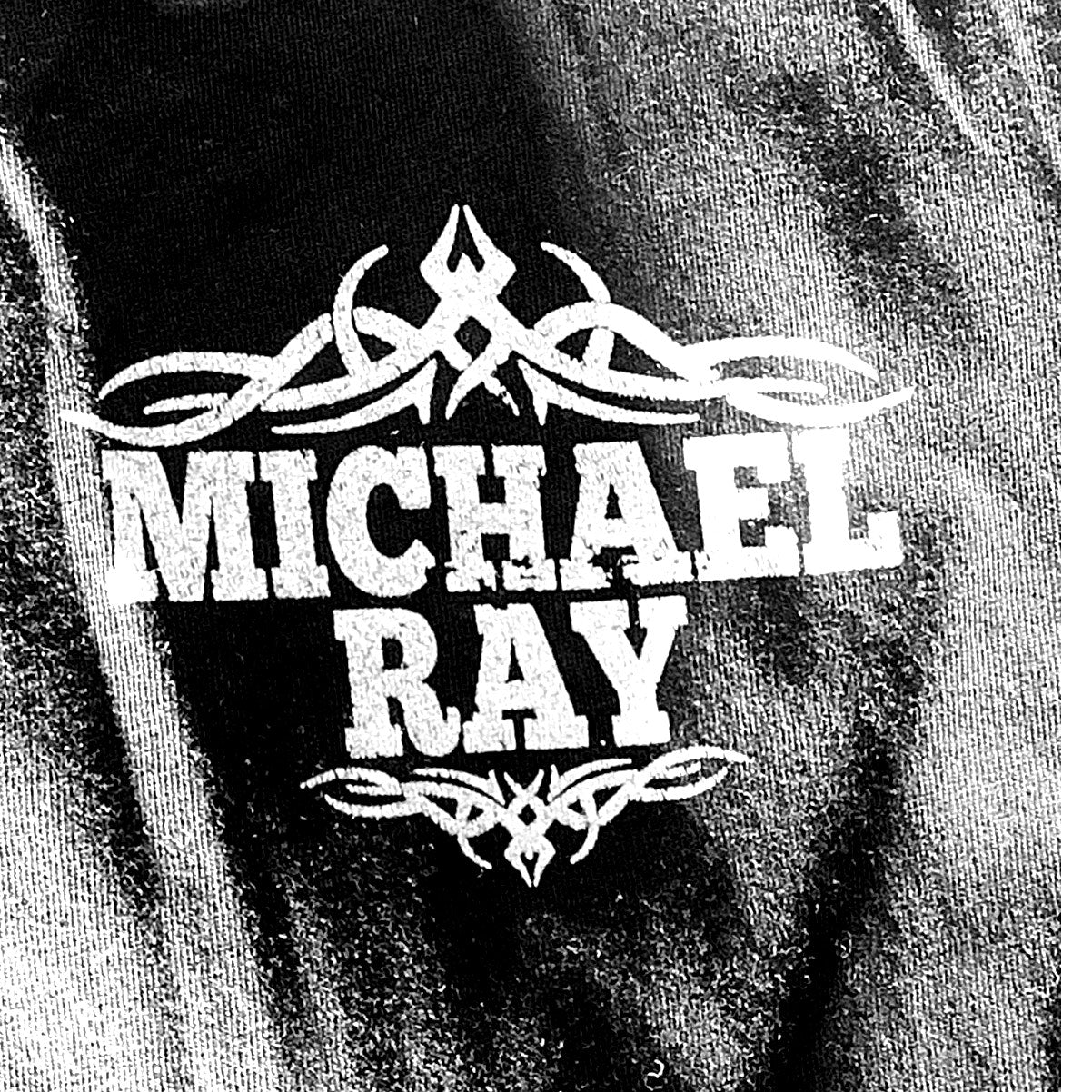 2013 Michael Ray Distressed Concert Souvenir Graphic Tee, Black, XXL