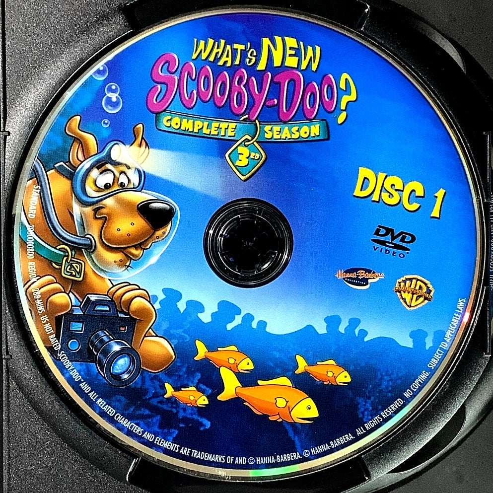 What's New Scooby-Doo?: Season 3 [DVD 2-Disc Set 2008] 288 Minutes of Animation