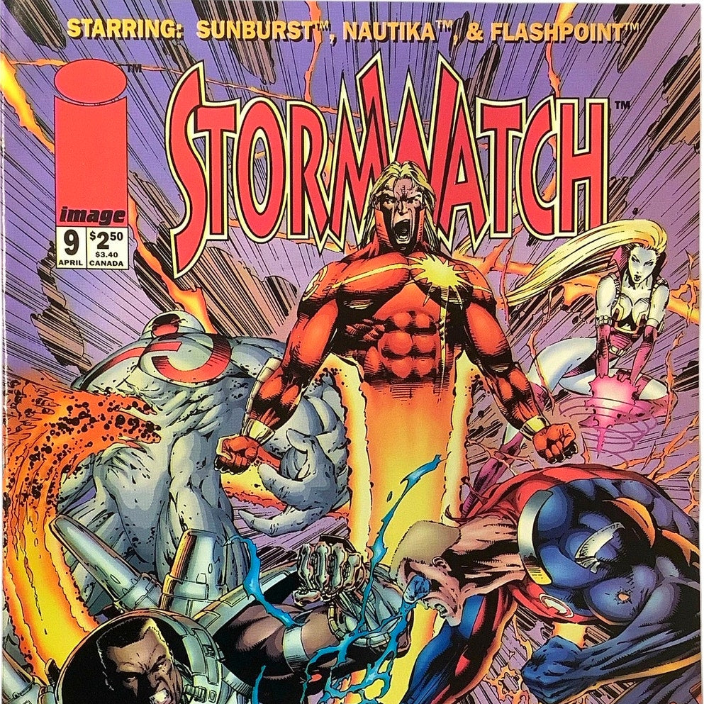 Stormwatch #9, Apr 1994, NM 9.4, Image Comics