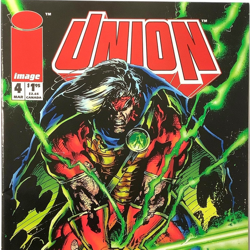 Union #4, Mar 1994, NM 9.4, Image Comics, Cover: Mark Texeira