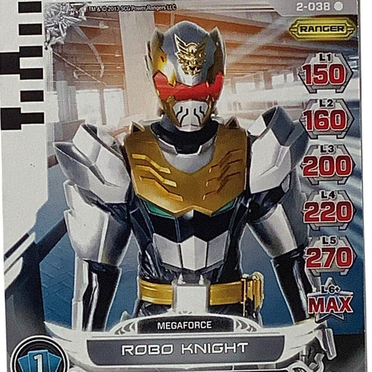 Robo Knight [RARE] 2-038, Guardians of Justice Power Rangers 2013