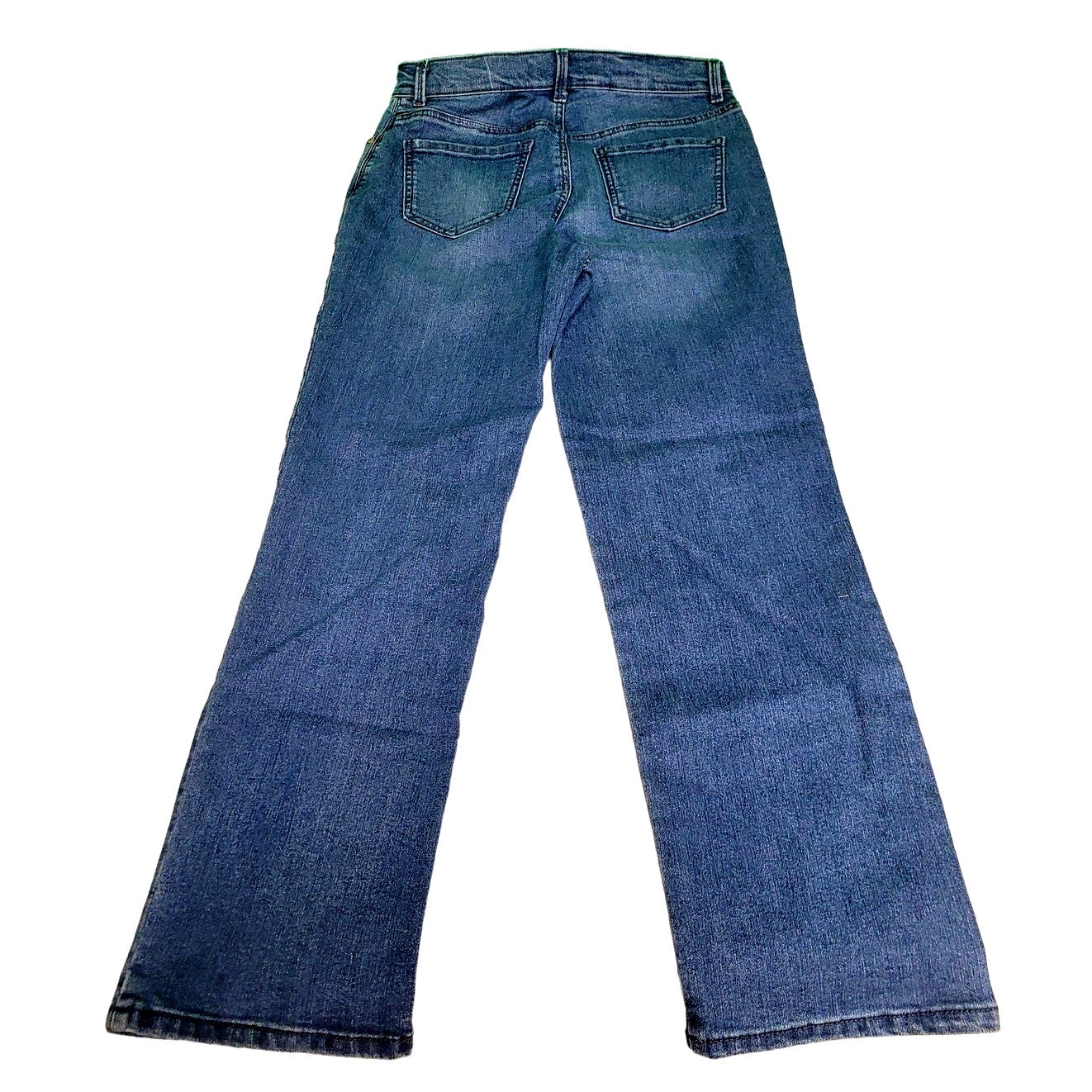 Gloria Vanderbilt Amanda Classic Women's Straight Denim Blue Jeans, Size 10P