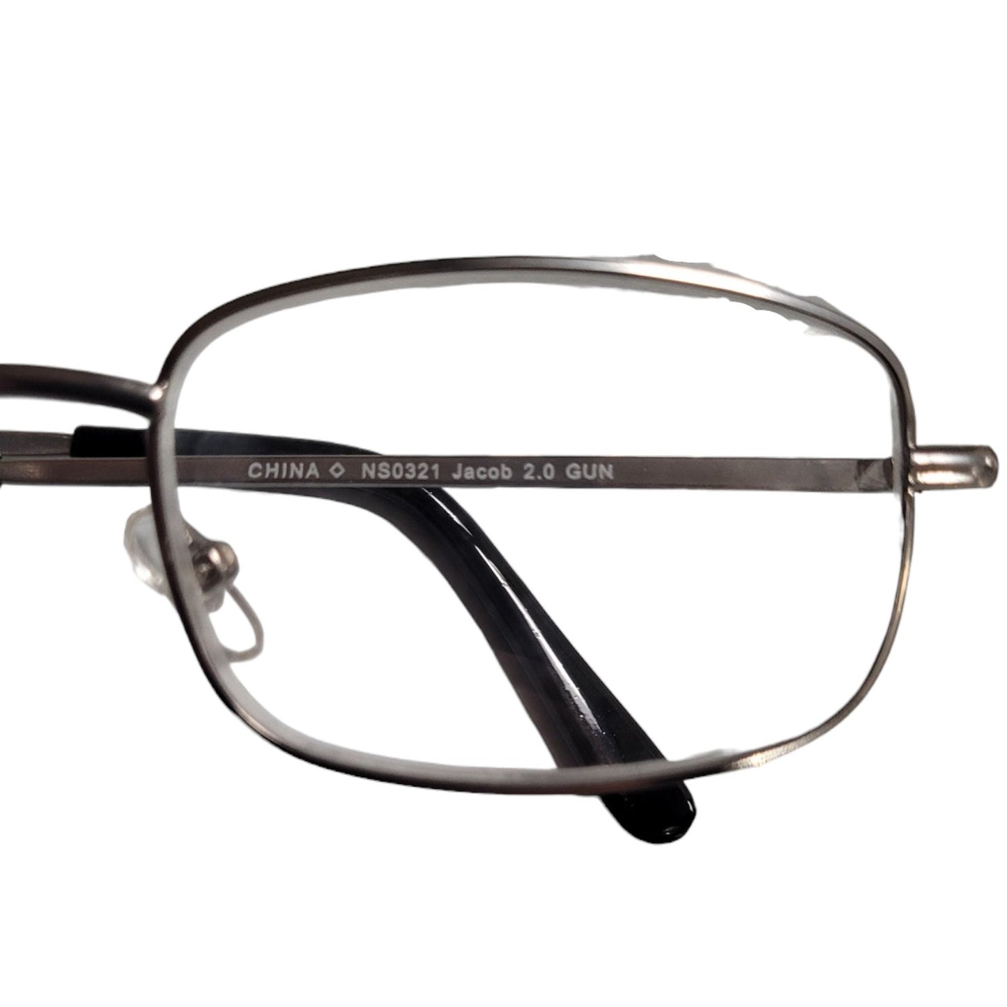 Foster Grant Jacob Reading Glasses Gun Metal +1.50