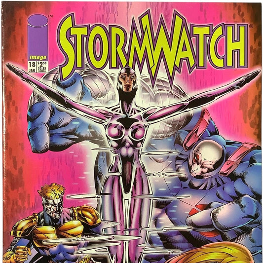 Stormwatch #18, Jan 1995, NM 9.4, Image Comics