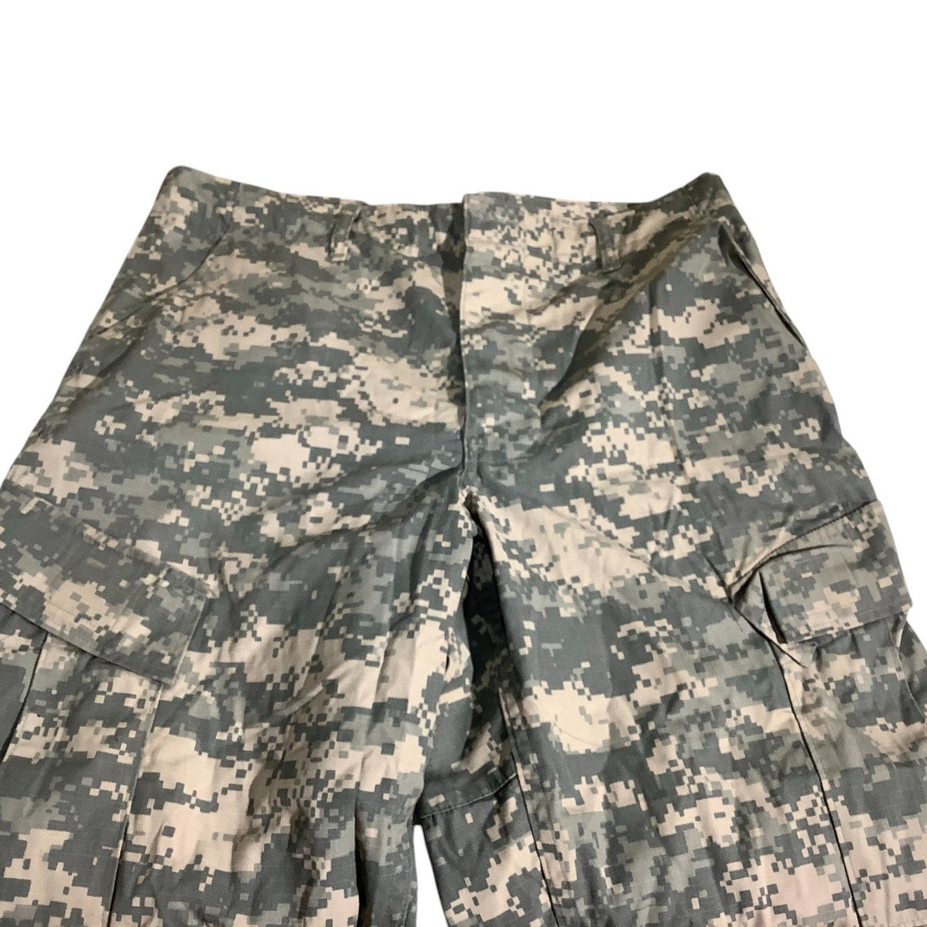 AIRCREW BATTLE DRESS UNIFORM RIPSTOP TROUSERS CAMOUFLAGE, SIZE: MEDIUM-SHORT