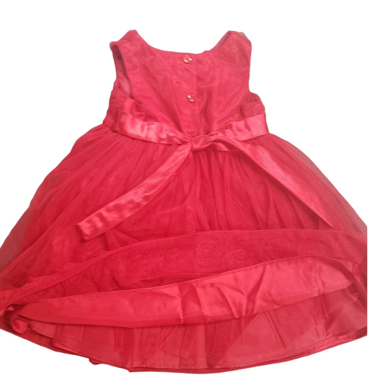 Vintage NWT Kids'R'Us, Roses Party Dress, Red, Size 5T , NWT