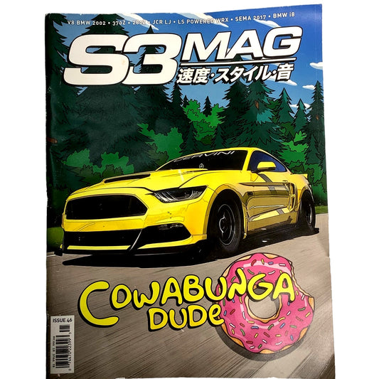 Issue 46, 2017 S3 Magazine: V8 BMW, 370Z+280Z, SEMA 2017, BMW i8, LS Powered WRX