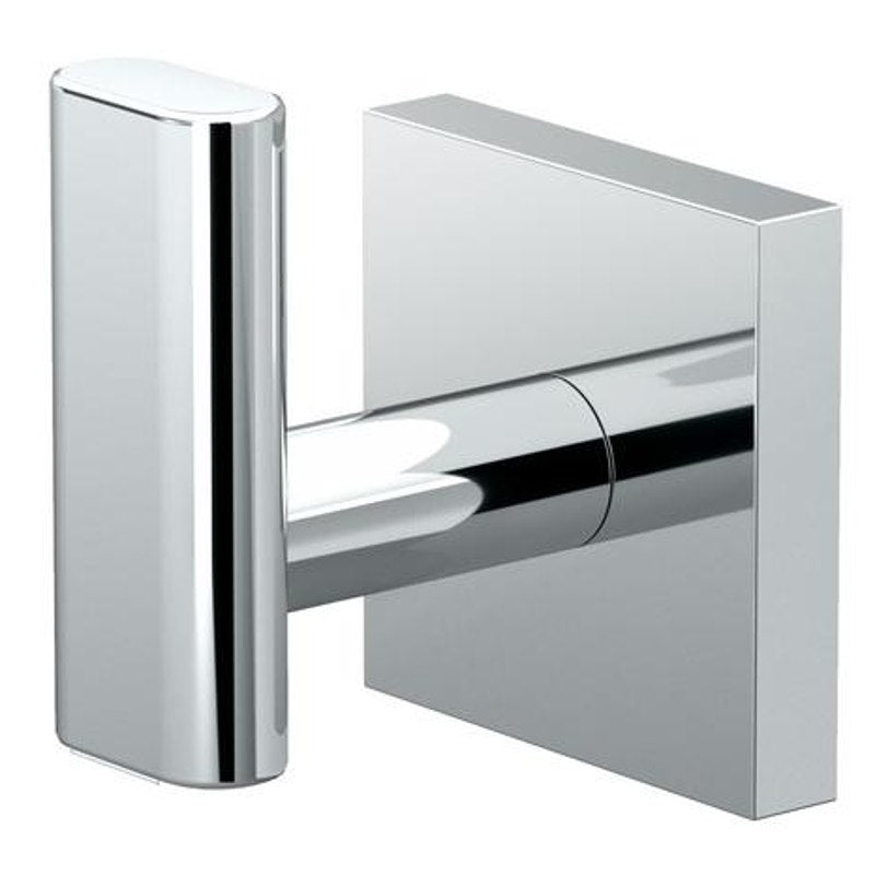 Gatco #5335 Form Robe Hook in Chrome, Concealed Mounting Screw.