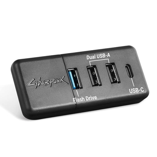 For Tesla Model 3/Y - Glove Box USB Hub, 4-in-1 USB Docking Station Fits 2021-24