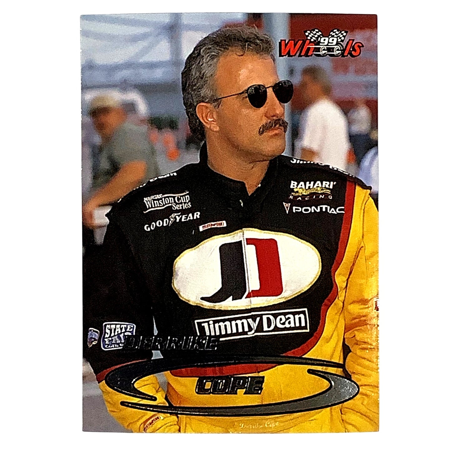 Derrike Cope, Sponsor: Jimmy Dean, Card 6, 1999 Wheels NASCAR Winston Cup, NM+