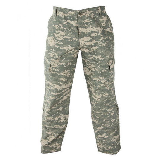 AIRCREW BATTLE DRESS UNIFORM RIPSTOP TROUSERS CAMOUFLAGE, SIZE: MEDIUM-SHORT