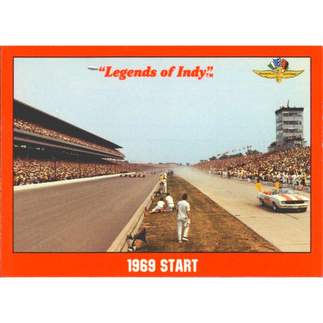 1969 Start, Jim Rathmann Camaro Pace Car, Indy 500, 1992 Legends of Indy, No.68