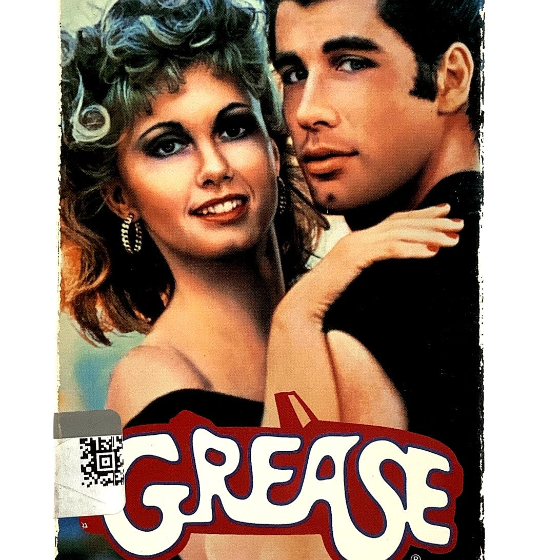 GREASE (1977 VHS) 110 Minutes of John Travolta and Olivia Newton-John's Classic