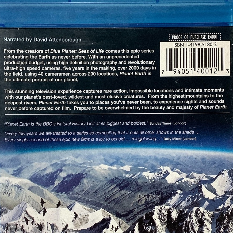 Planet Earth: Disc 1 and 4 of this BBC Series [2007 Blu-ray] Nature & Wildlife